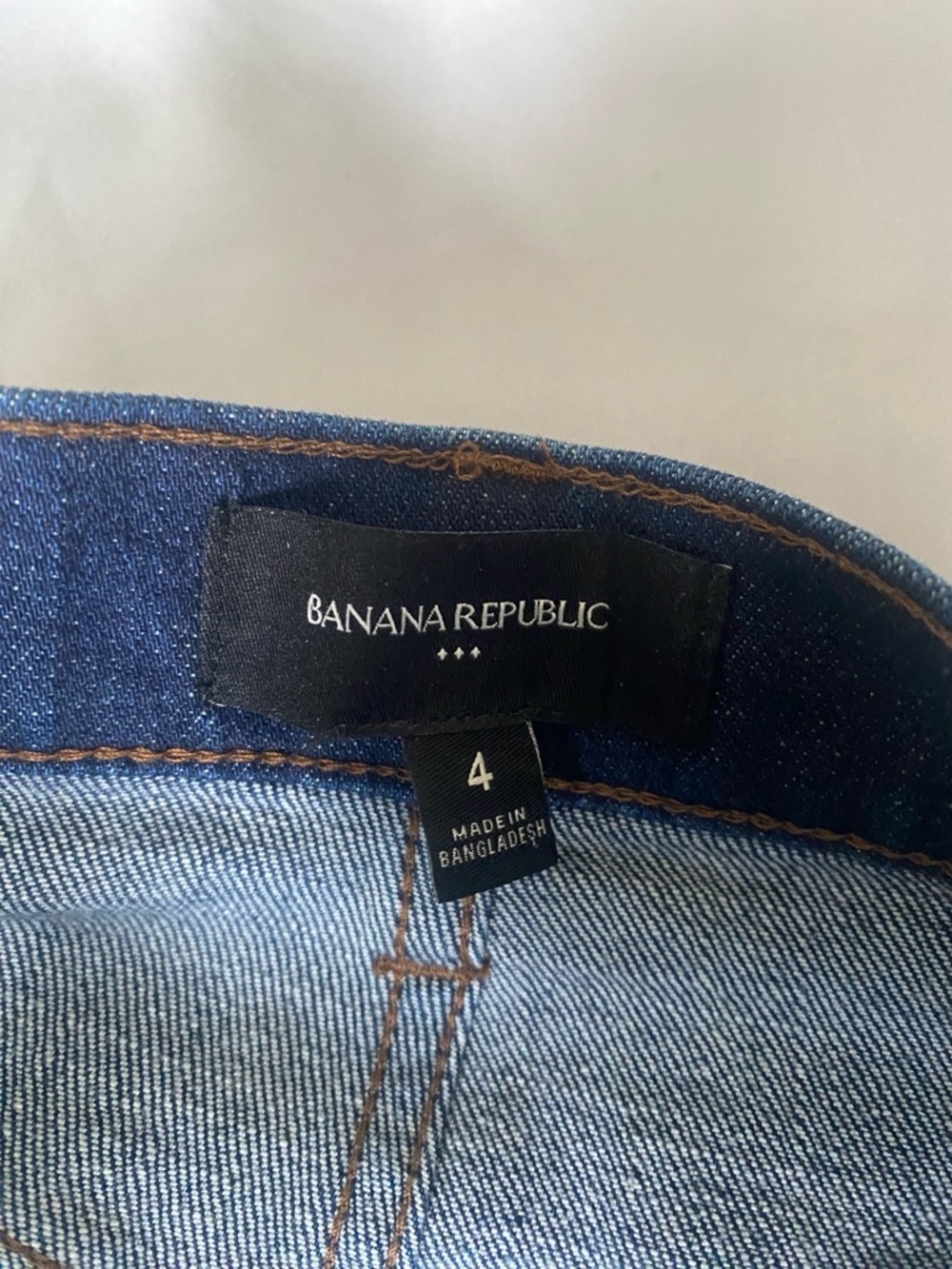 Banana Republic Indigo Denim Skirt - Picture 3 of 5